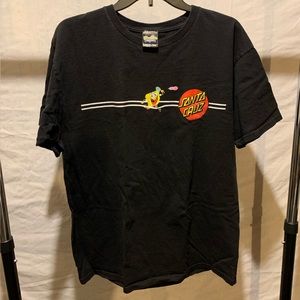 Santa Cruz size large sponge bob shirt